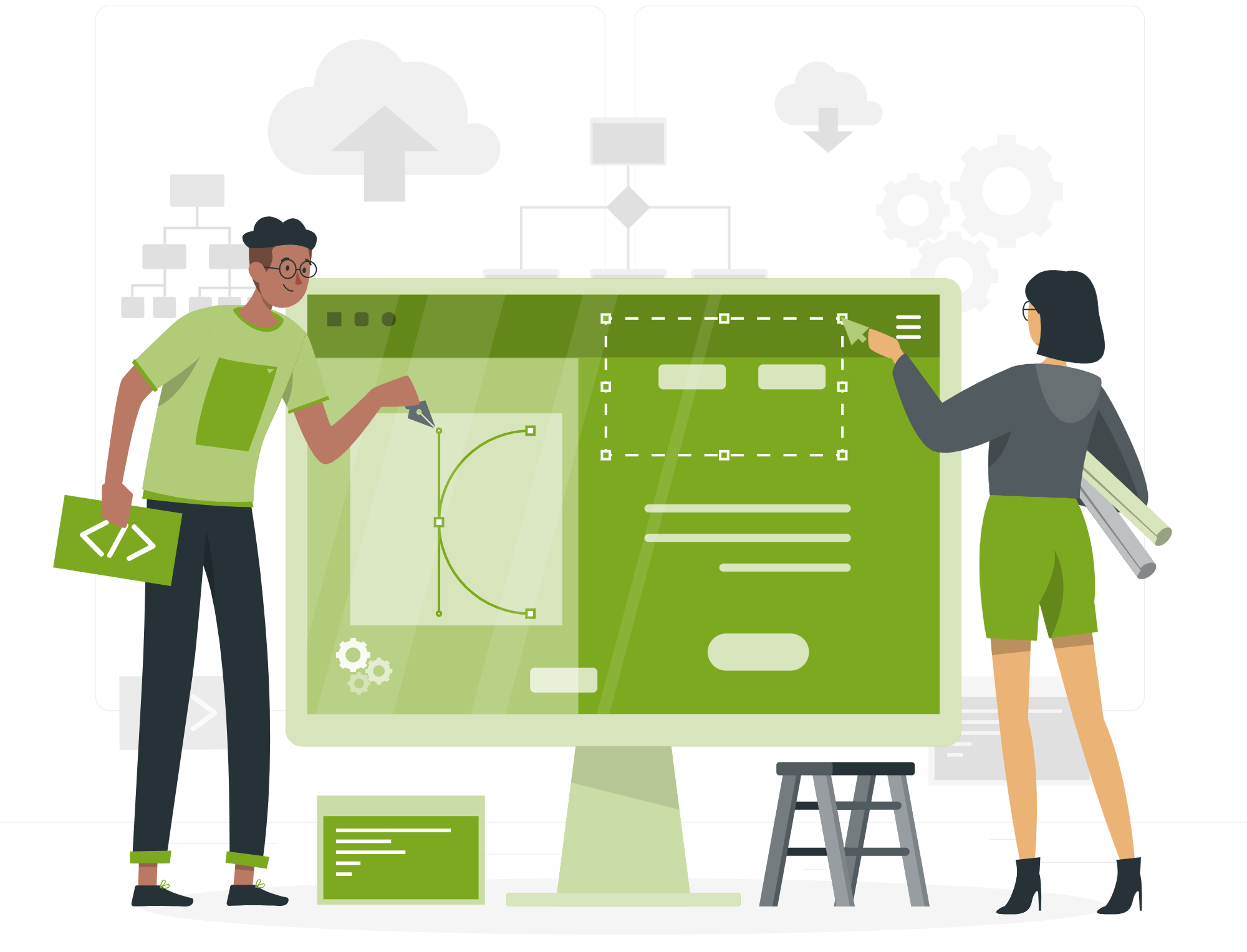 Illustration notre site web accessible
