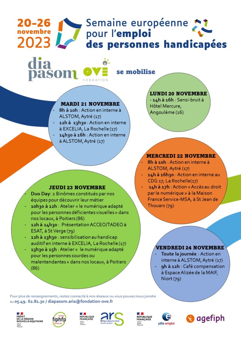 DIAPASOM-OVE se mobilise durant la SEEPH du 20 au 26 novembre